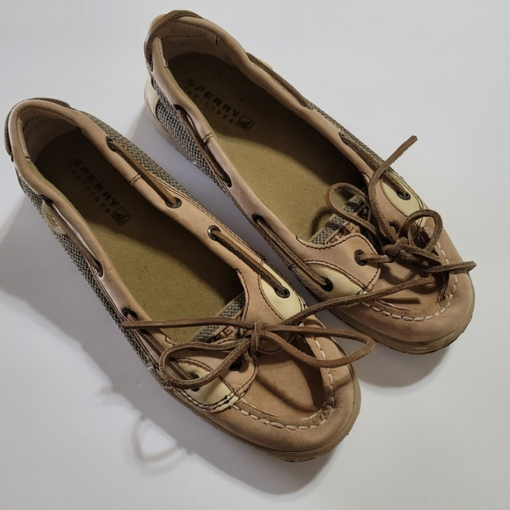 Sperry Boat Shoes Slides Slip‎ Ons Size 5 Women